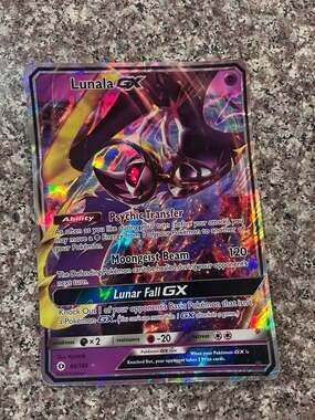 Lunala GX 66/149 Sun & Moon Jumbo Oversized Pokémon Card